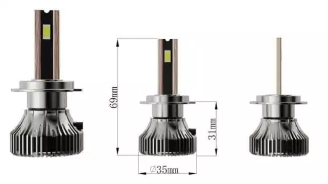 Bóng đèn pha LED H7